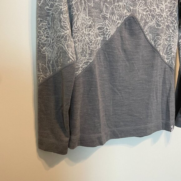 SMARTWOOL Merino 250 Crossover Neck Turtleneck Mock Knit Top \\ M - Picture 4 of 9